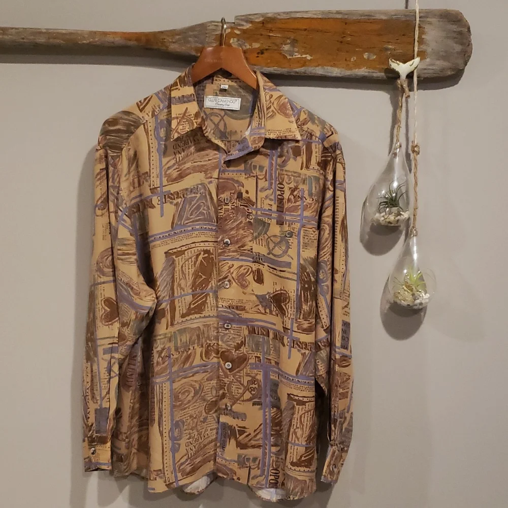 Club D'Amingo long sleeve shirt size L - Picture 1 of 7